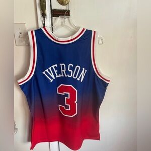 Allen Iverson Philadelphia 76ers Mitchell & Ness men’s NBA jersey XL